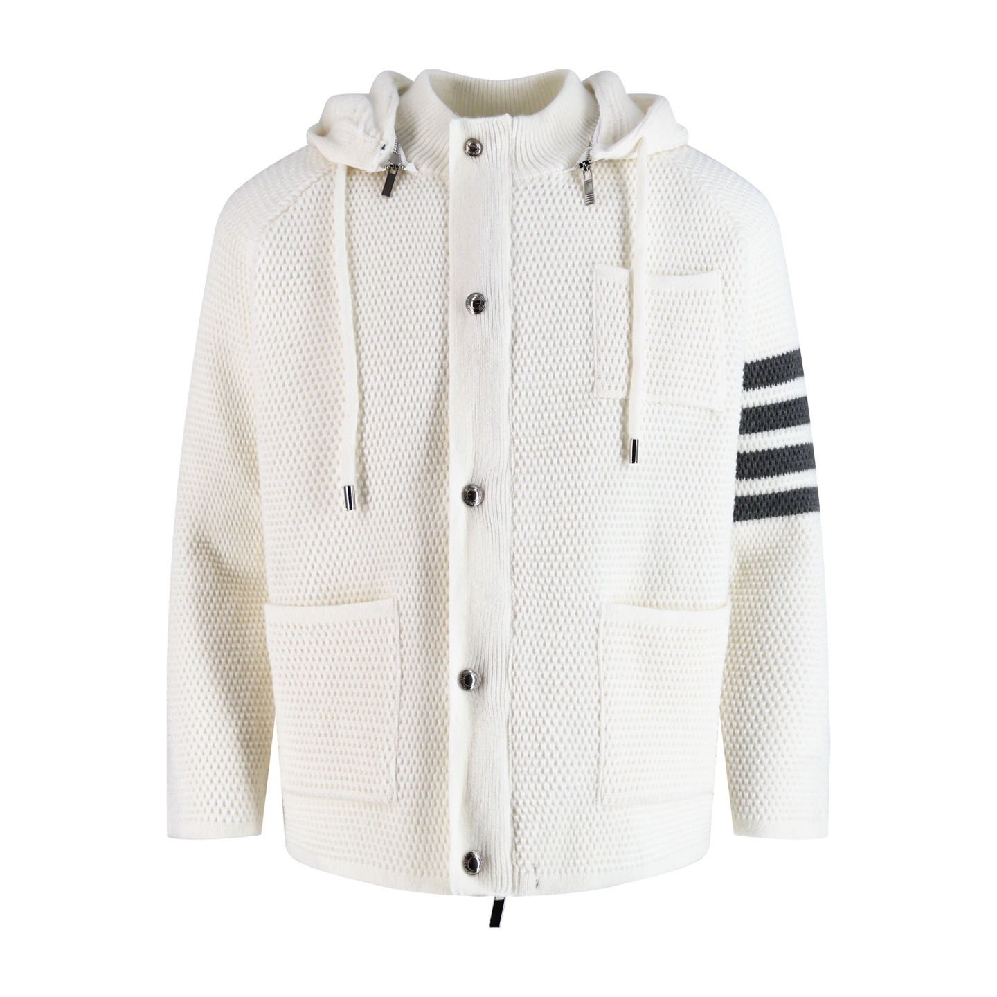 ★톰브라운 양방향 지퍼 후드 집업