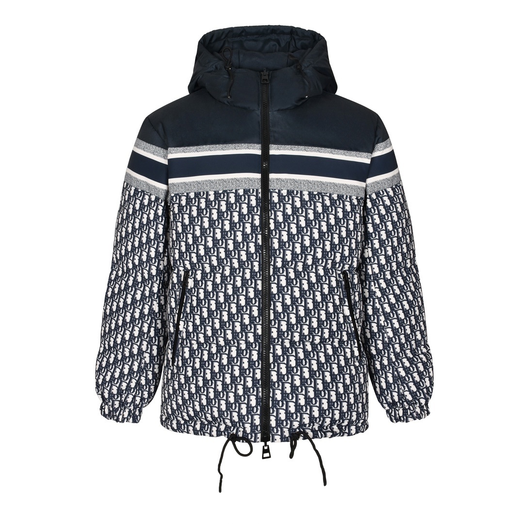 ★디올 양면 착용 모노그램 패딩 점퍼