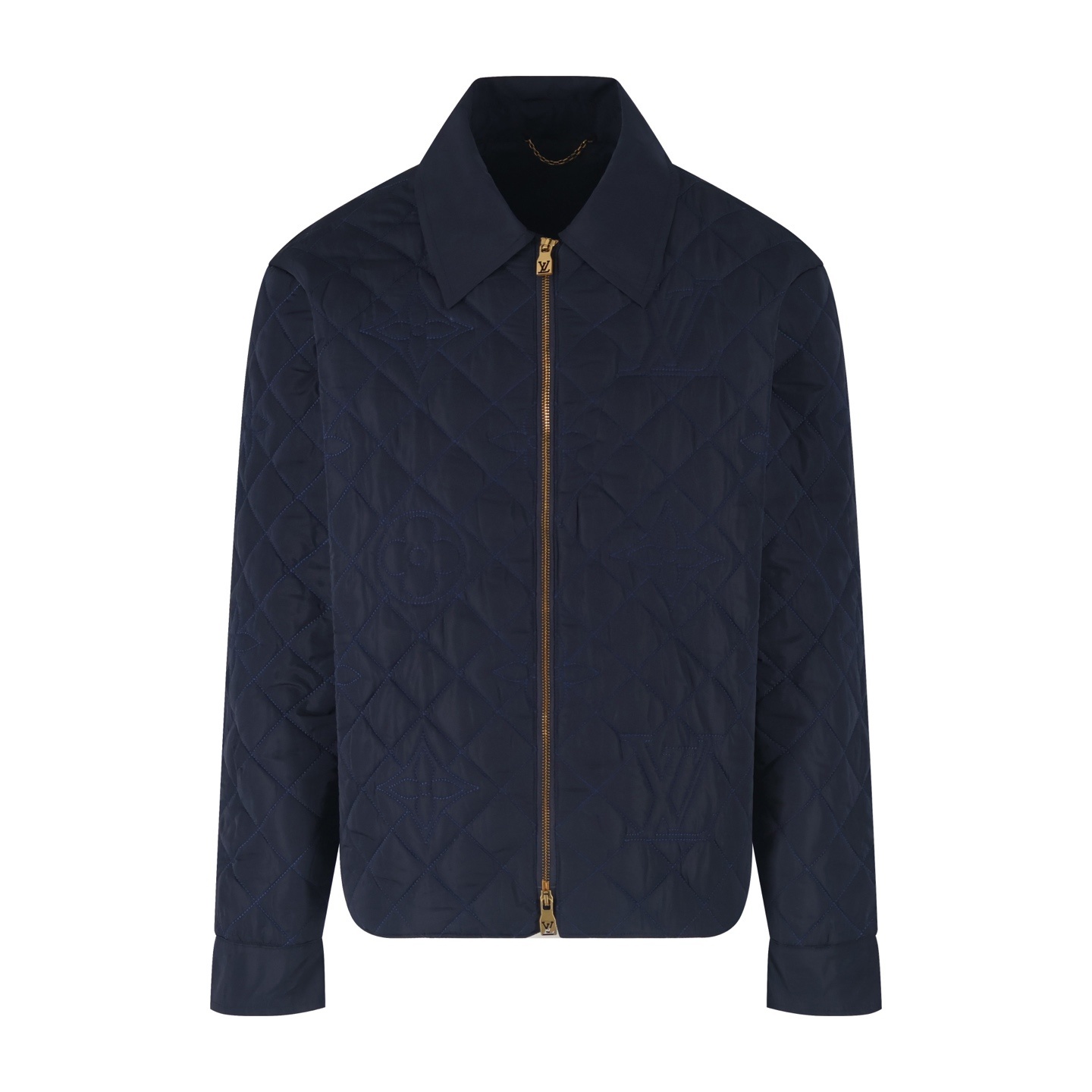 ★루이비통 퀼팅(다이아 패턴) 자수 로고 패딩 아우터