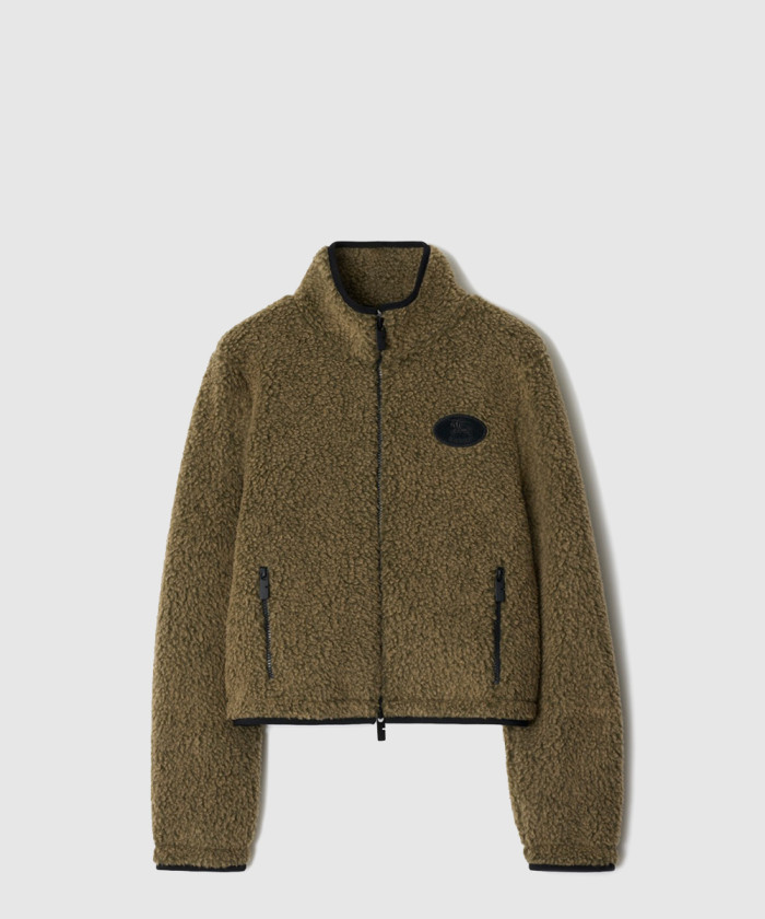 버버리 크롭 플리스 재킷 81092741