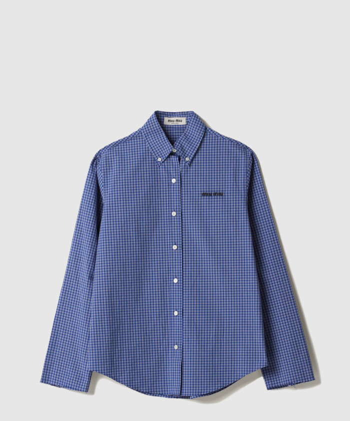 미우미우 체크 셔츠 MK1842