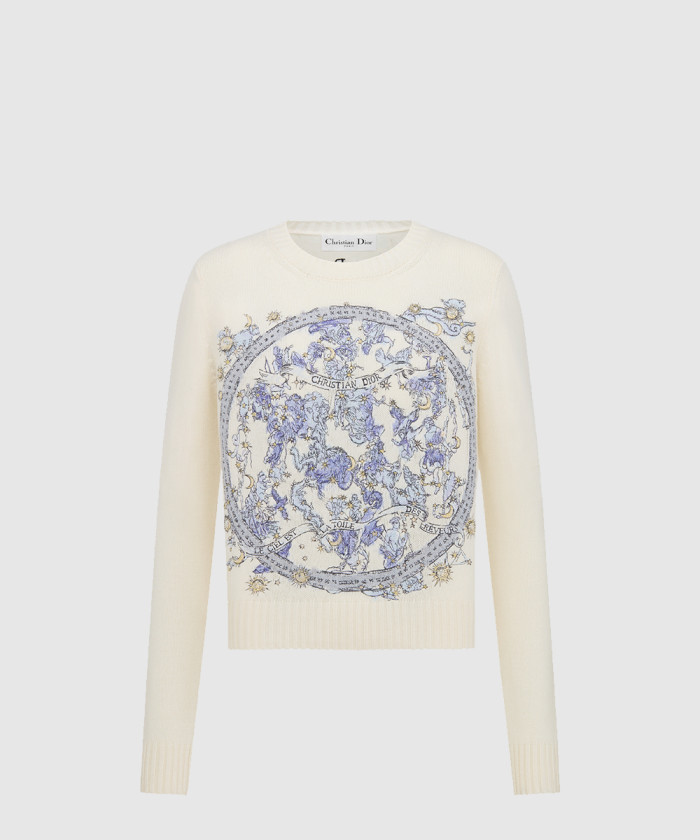 디올 자수 스웨터 554S5