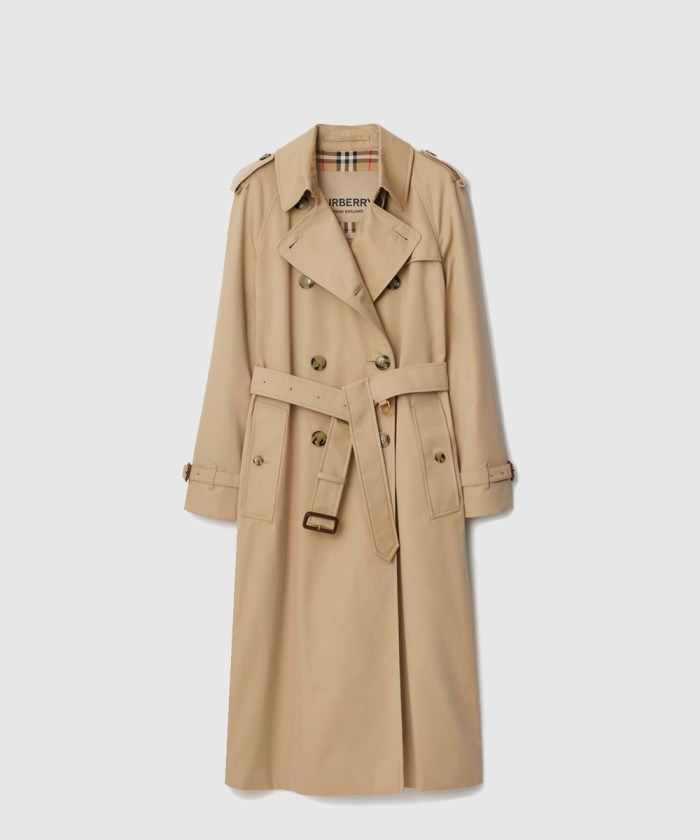 버버리 롱 워털루 헤리티지 트렌치코트 80794201