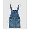 프라다 데님 빕 오버롤 미니드레스 GFA132