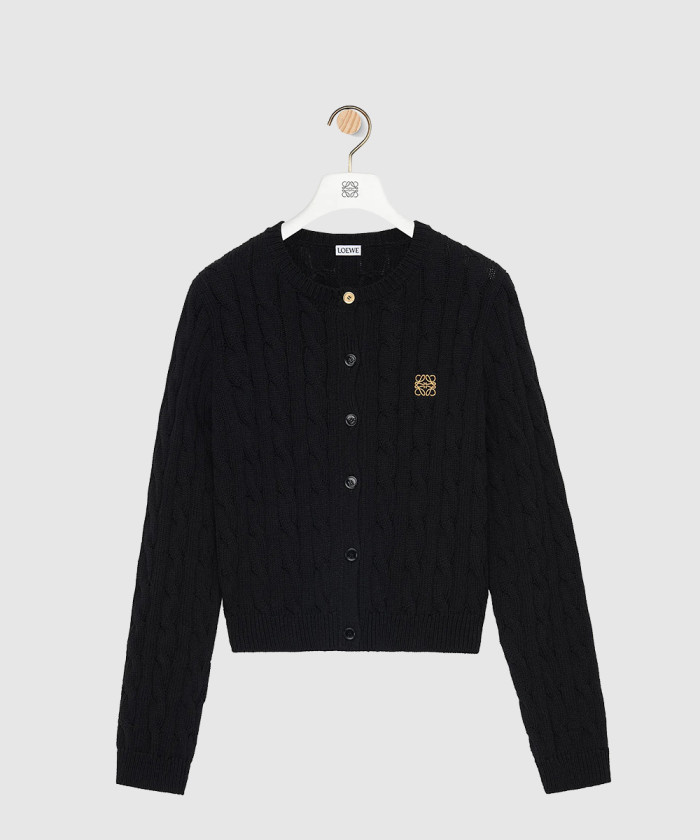 로에베 카디건 코튼