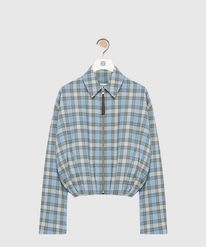 로에베 드레이프 재킷 울 혼방