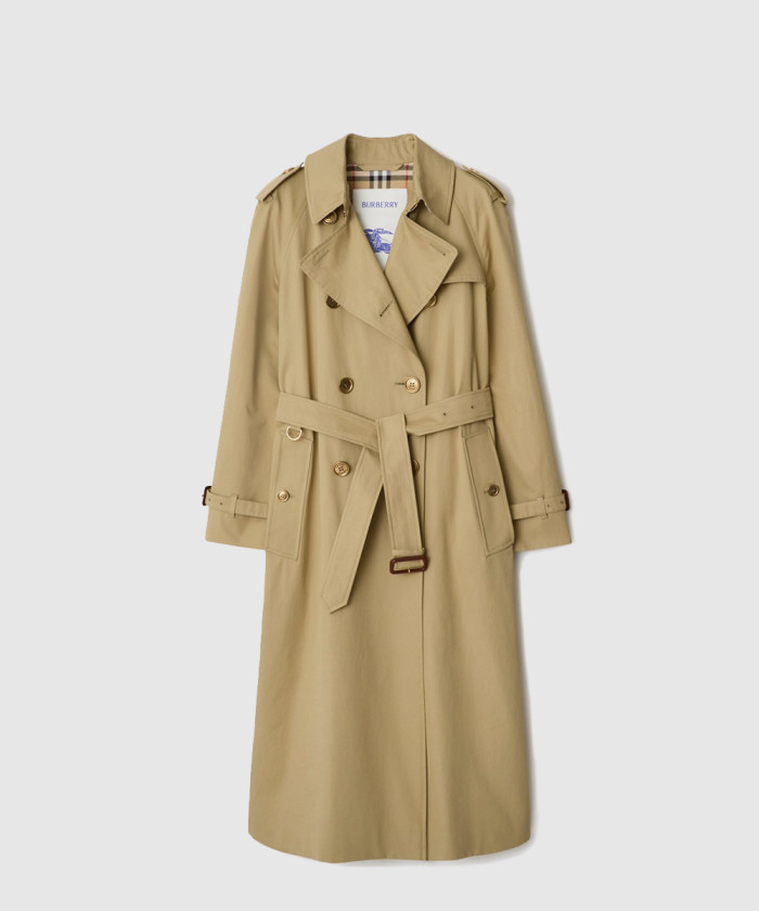 버버리 롱 개버딘 워털루 트렌치코트 81111521