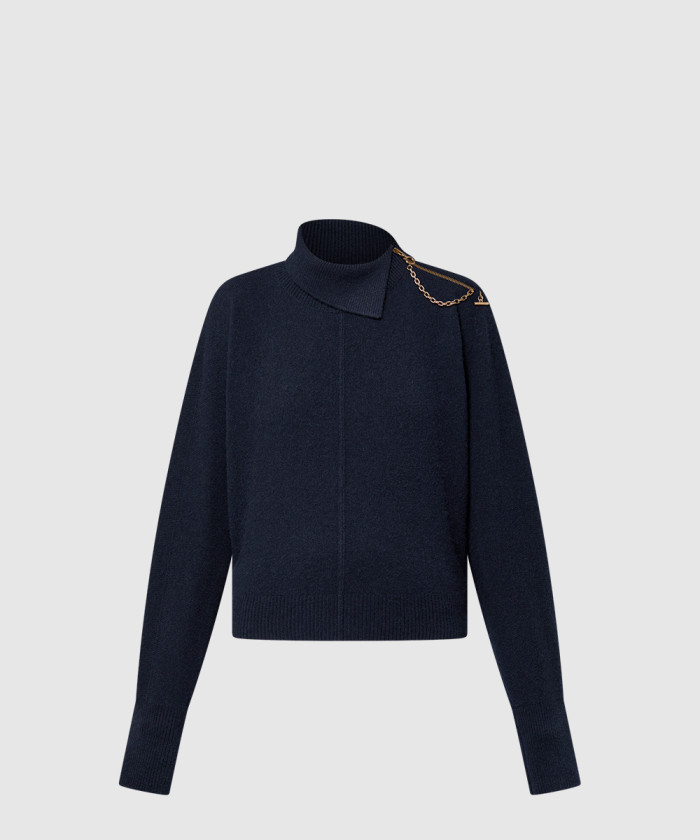 루이비통 트위스트 칼라 니트 풀오버 1AI988