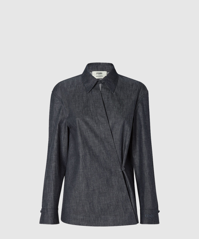 펜디 샴브레이 셔츠 FLF830