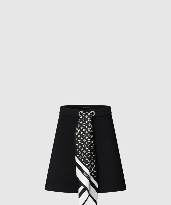 루이비통 모노그램 스카프 미니 스커트 1AIR70