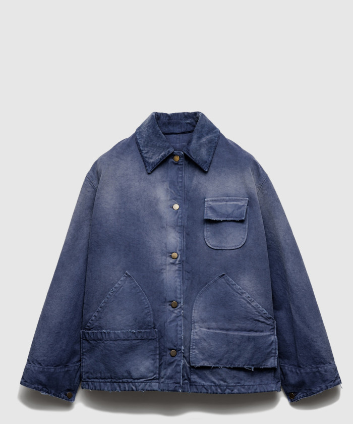 프라다 캔버스 트러커 재킷 292264