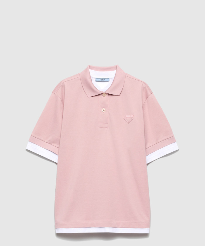 프라다 피케 저지 폴로 셔츠 39586