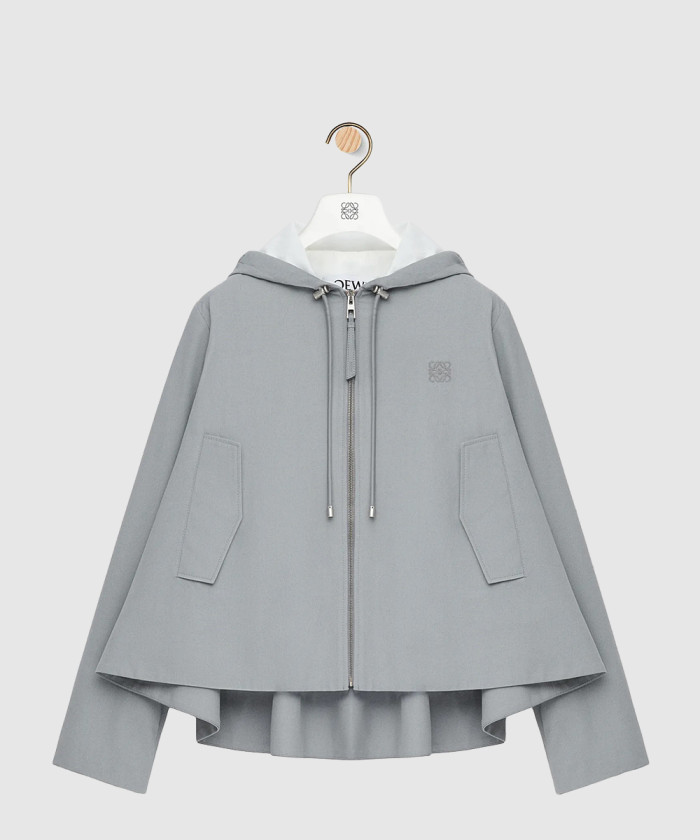 로에베 후드 재킷 코튼