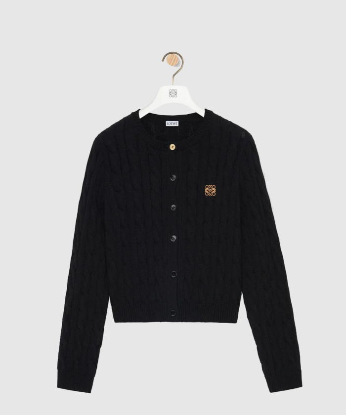 로에베 카디건 코튼