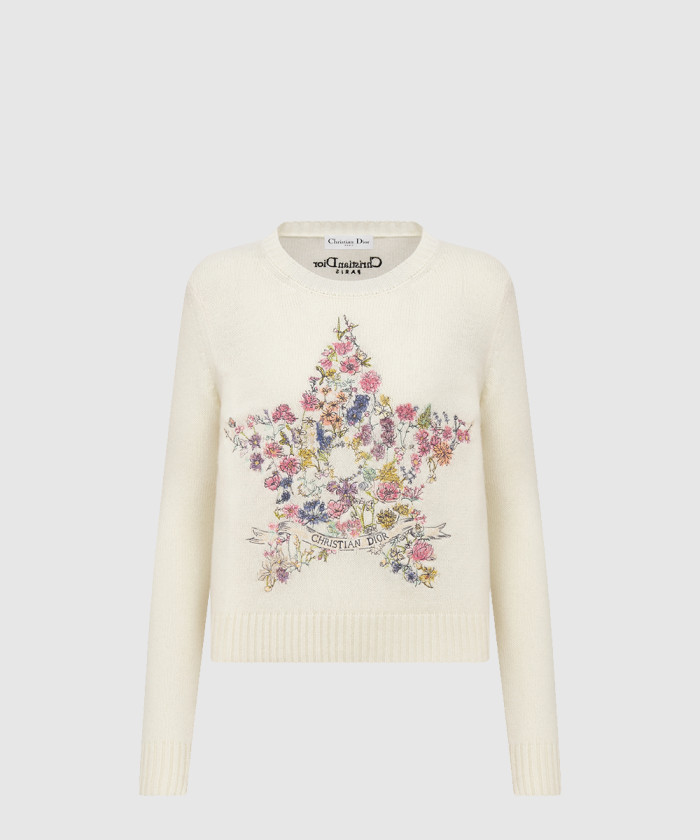 디올 자수 스웨터 554S5