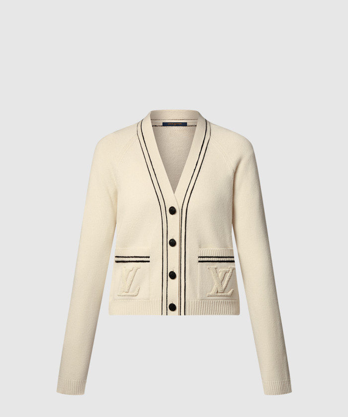 루이비통 스트라이프 액센트 가디건 1AHJEA