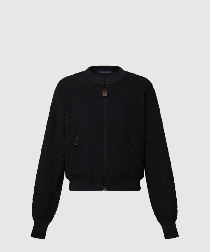 루이비통 모노그램 플라워 타월링 보머 재킷 1AHIWK