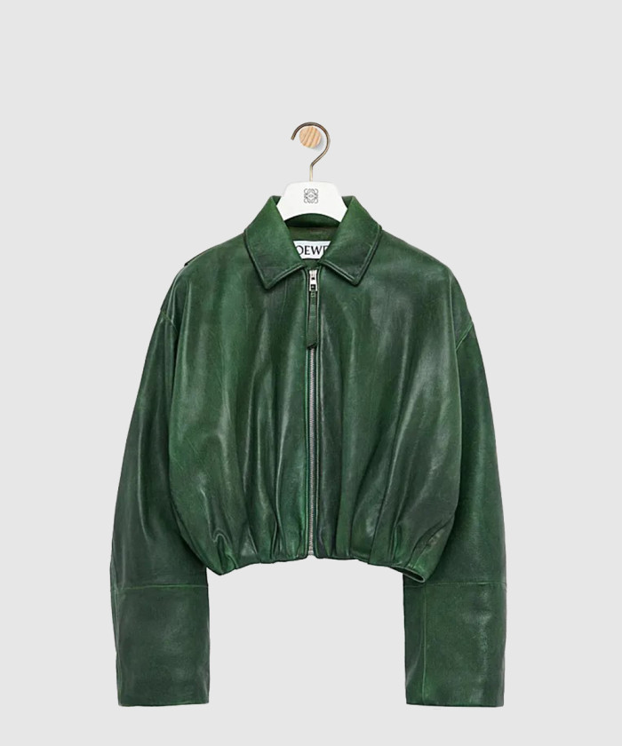 로에베 드레이프 재킷 나파 램스킨