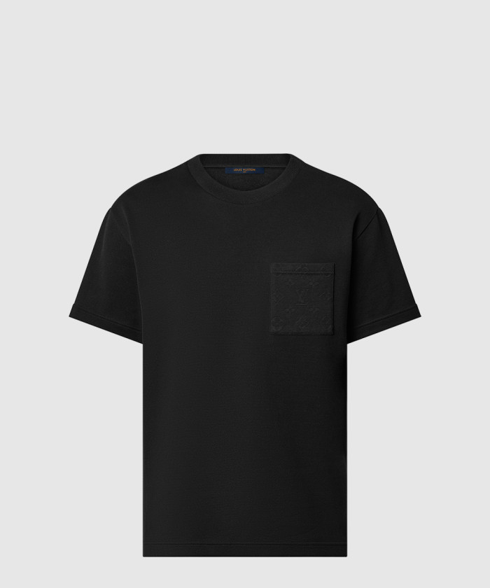 루이비통 피케 코튼 티셔츠 1AFBAM