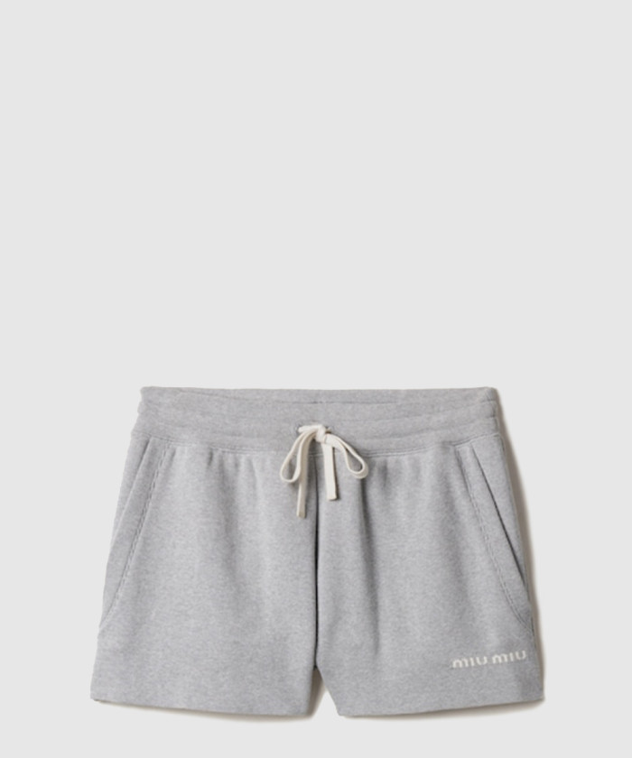 미우미우 코튼 쇼츠 MJP345