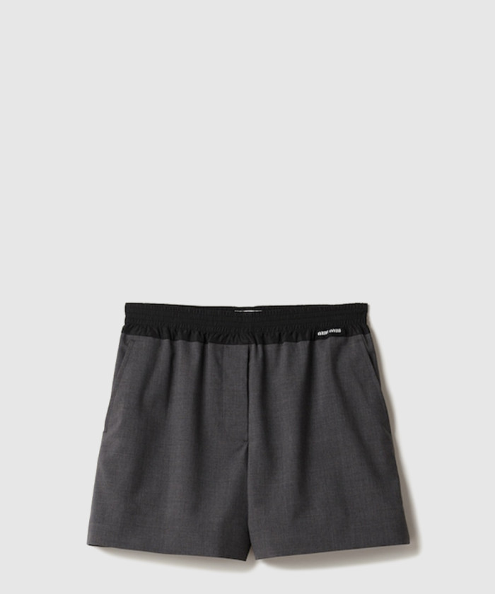 미우미우 울 쇼츠 MP1928