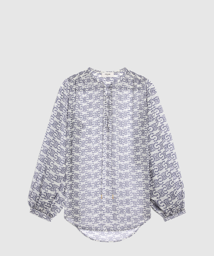셀린느 로미 블라우스 실크 크레퐁 2C97A0