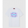 구찌 프린트 디테일의 코튼 저지 티셔츠 837959
