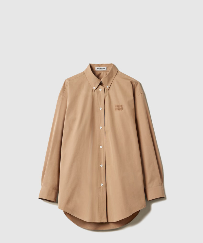 미우미우 포플린 셔츠 MK1626