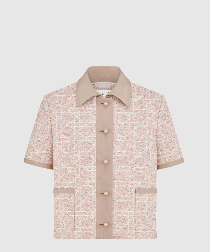 디올 매크로까나쥬 반소매 재킷 541V7