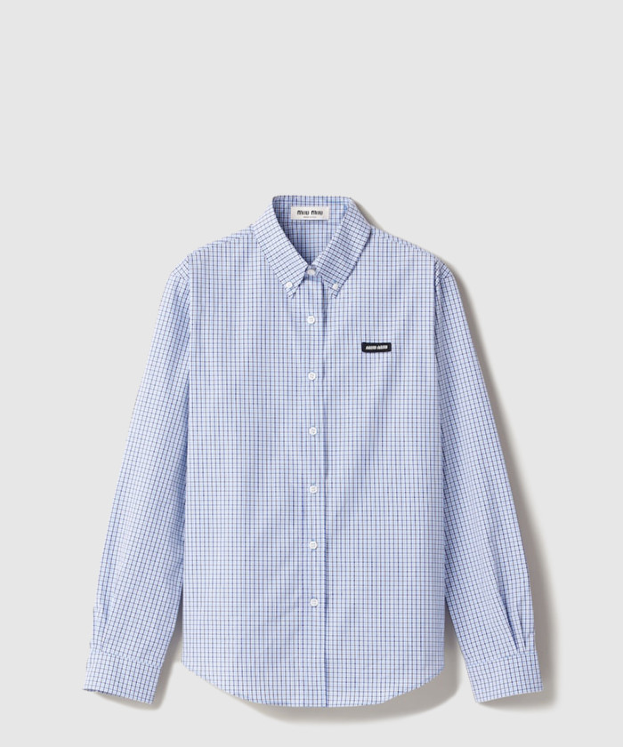 미우미우 체크 셔츠 MK1920