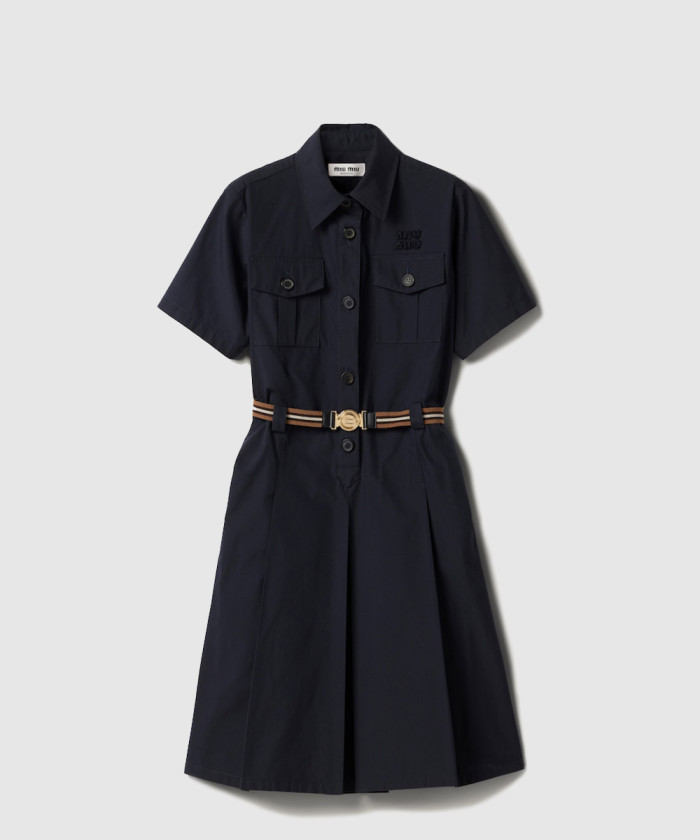 미우미우 파나마 코튼 드레스 MF5710