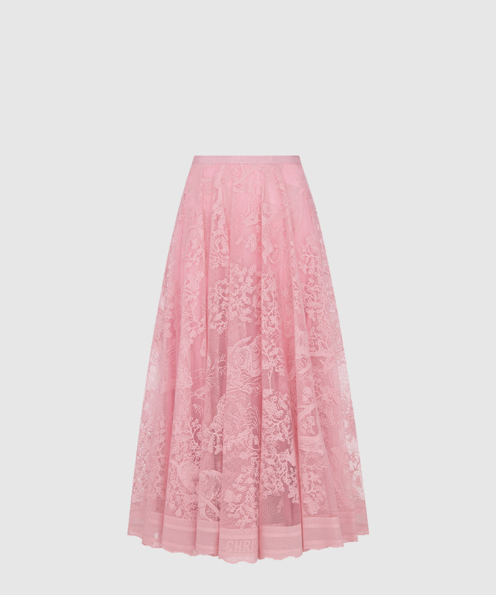 디올 Dioriviera 플레어 미디 스커트 541J7