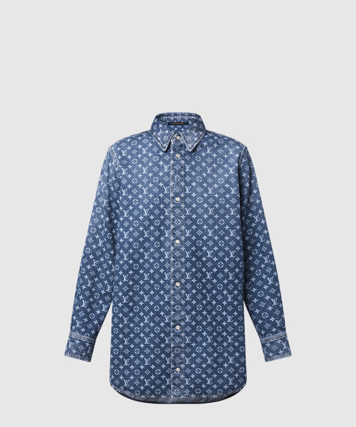 루이비통 MONOGRAM 데님 셔츠 1AI191