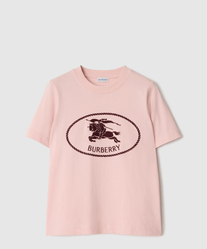 버버리 나이트 스탬프 코튼 티셔츠 81109251