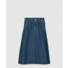 구찌 미디 데님 스커트 807334