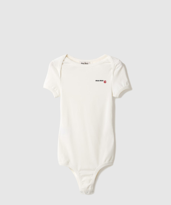 미우미우 Petit Bateau X Miu Miu 스트레치 저지 바디수트 MJA897