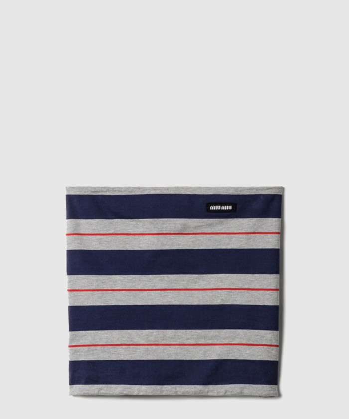 미우미우 스트라이프 저지 탑 MJT708