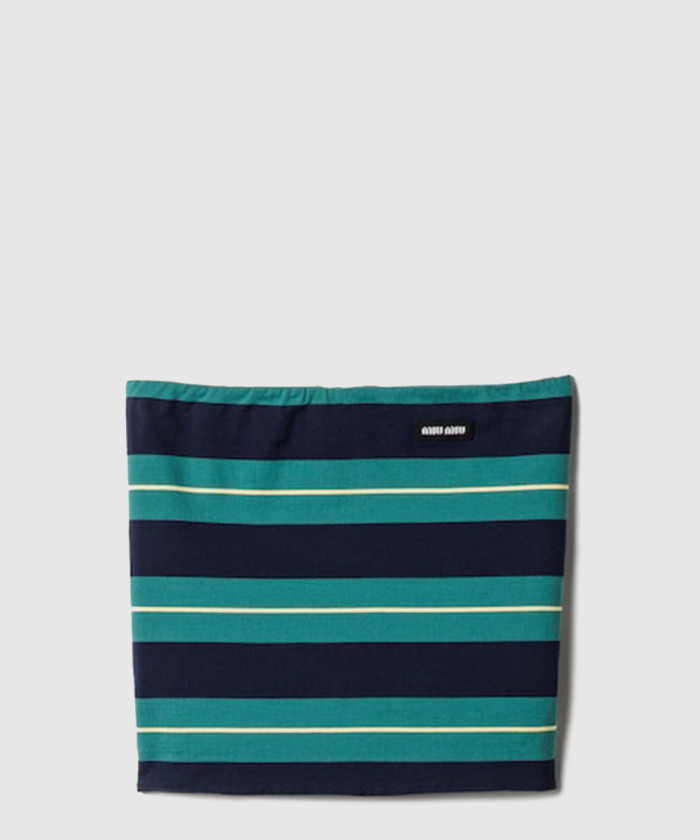 미우미우 스트라이프  탑 MJT708