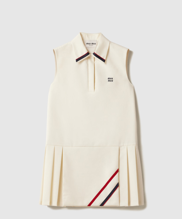 미우미우 모헤어 패브릭 미니드레스 MF5648