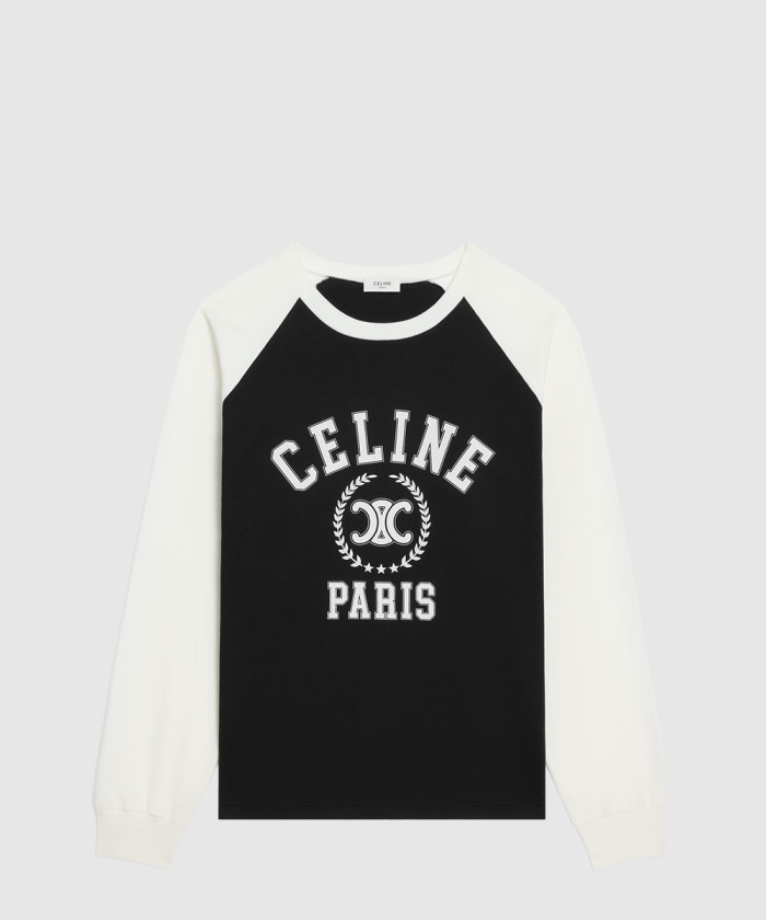 셀린느 루즈 티셔츠 코튼 저지 RX09Y0