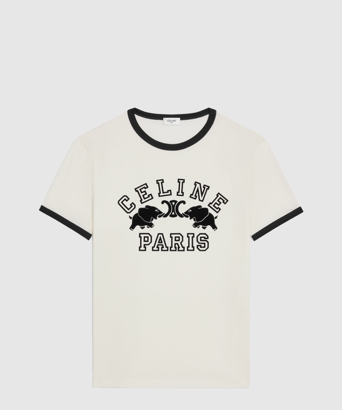 셀린느 레귤러 티셔츠 코튼 저지 RX0AV6