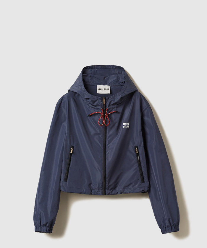 미우미우 기능성 소재 블루종 재킷 ML1054
