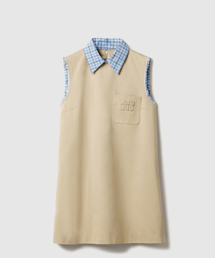 미우미우 치노 미니드레스 MF5689