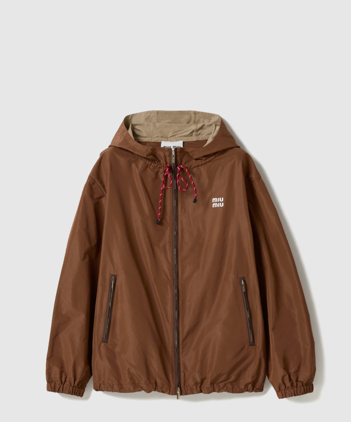 미우미우 테크니컬 후디 재킷 ML1055