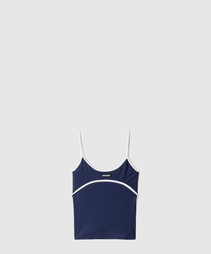 미우미우 스트레치 저지 탑 MT2123