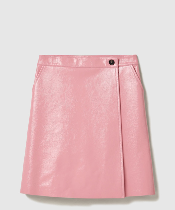 미우미우 나플락 랩어라운드 스커트 MPD802