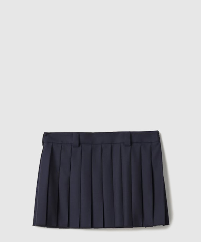 미우미우 플리츠 바타비아 미니스커트 MG2040