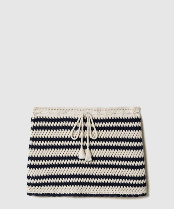 미우미우 코튼 미니스커트 MMG552