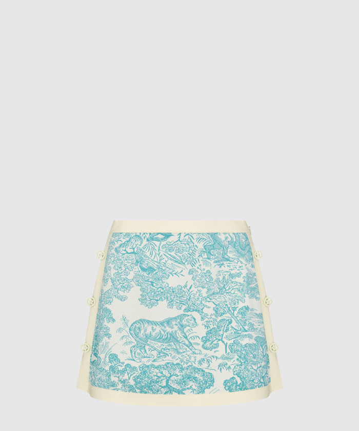 디올 Dioriviera 스트레이트 미니스커트 544J1