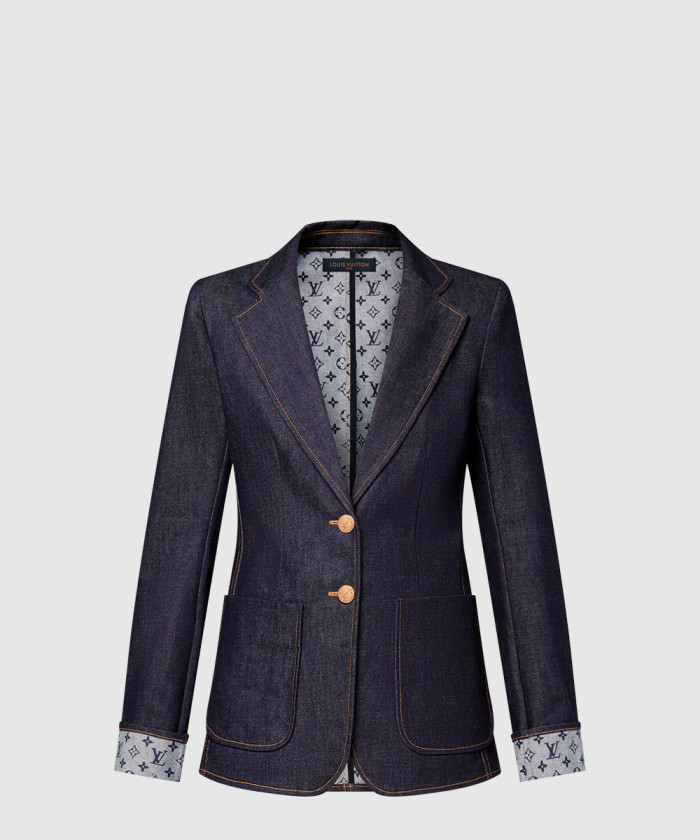 루이비통 데님 프레피 블레이저 1AI145